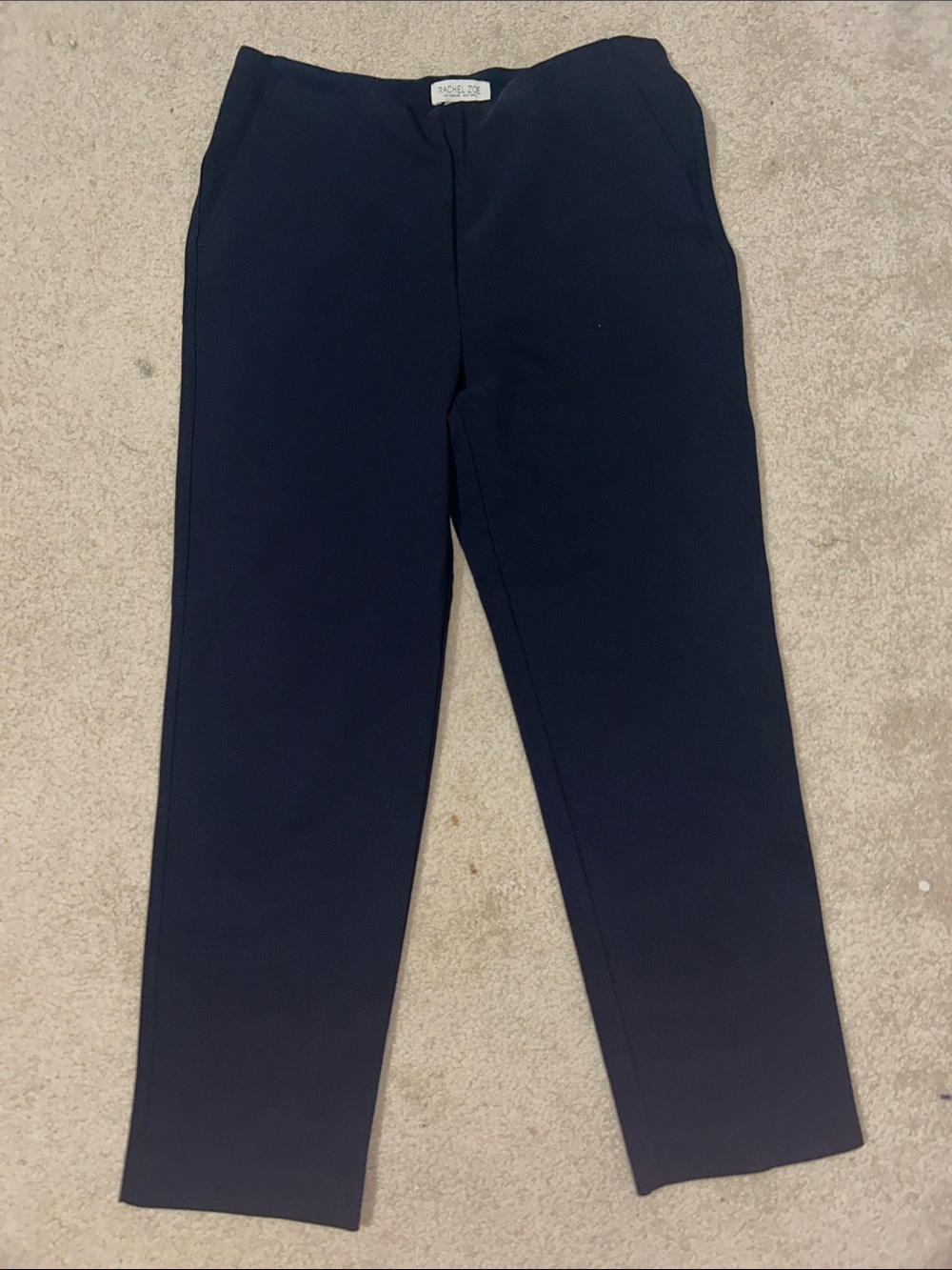 Rachel Zoe Navy Slim Dress Trousers